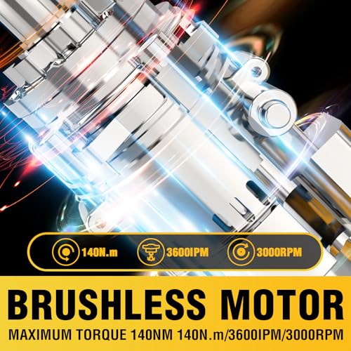 DEGLASERS 12V Brushless Impact Driver Kit