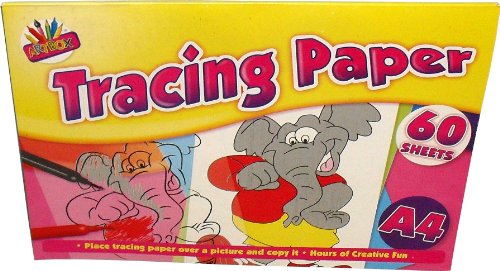 A4 TRACING PAPER PAD OF 60 SHEETS by Highridge