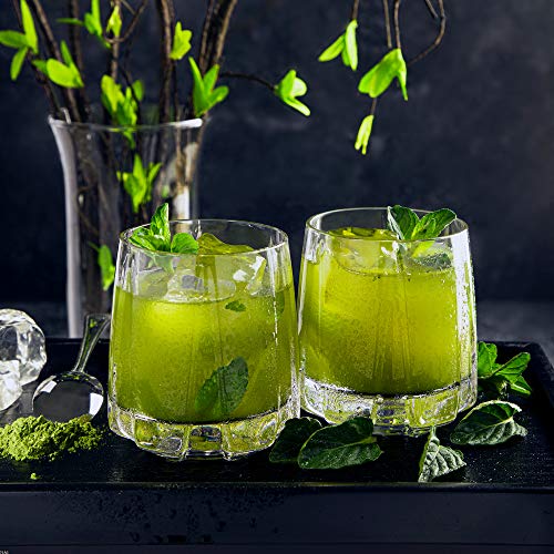 Whiskey Glasses Set 2 Old Fashioned Glasses for Scotch Whisky