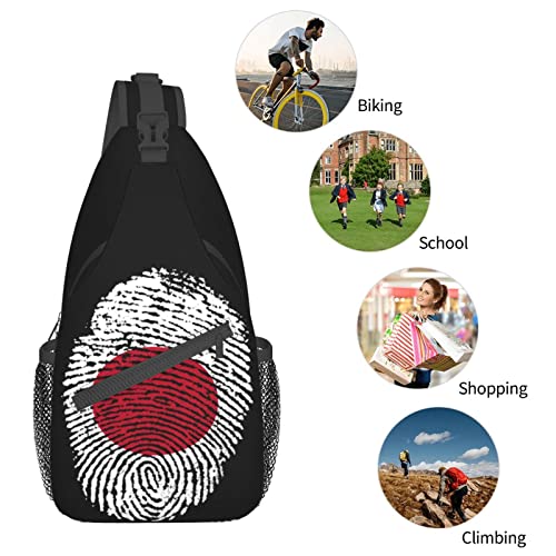 Mochila sling unisex para día y senderismo miniatura 7