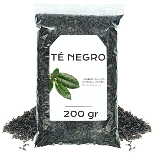 Te Negro Ceylan 200g - Te a Granel - Infusión de Hierbas - Propiedades Naturales (200 gr, Té negro)