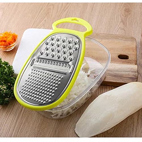 Mandolina multiusos para frutas y verduras de acero inoxidable miniatura 5
