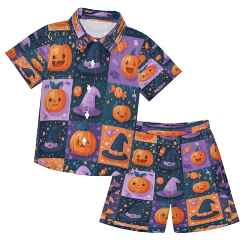Image of Boccsty Red Strawberry Boy Summer Shorts Sets Hawaiian Toddler Boys T-Shirt & Pants 2 Pcs 3T-10T