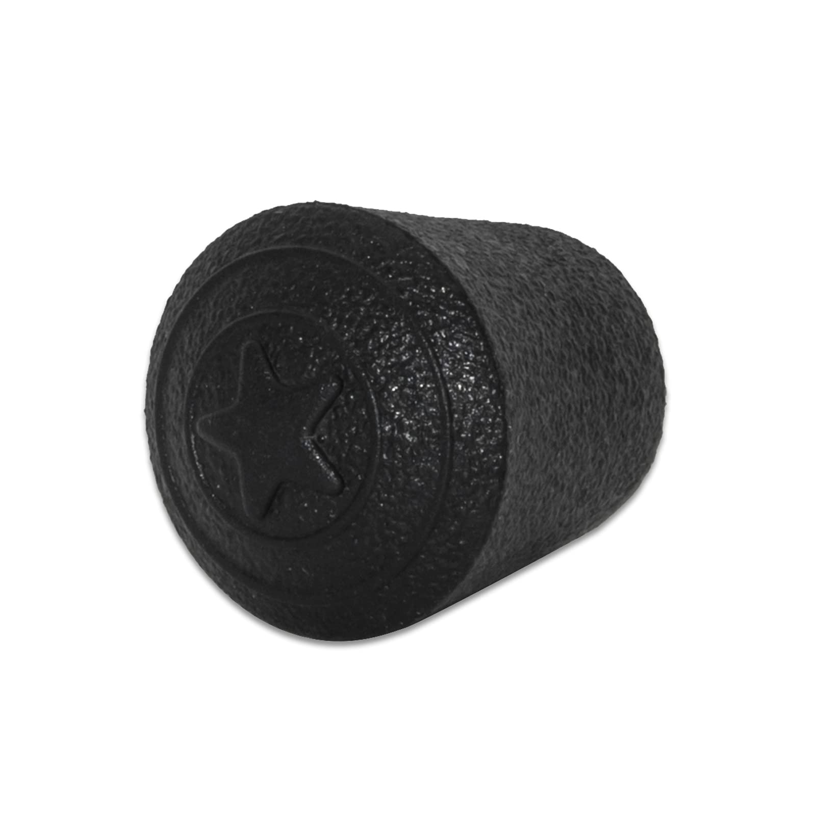 Tappi rotondi in gomma sintetica da 10 mm, confezione da 8 pezzi, antigraffio, antiscivolo, per mobili per casa e ufficio, protezioni per pavimenti durevoli in nero.
