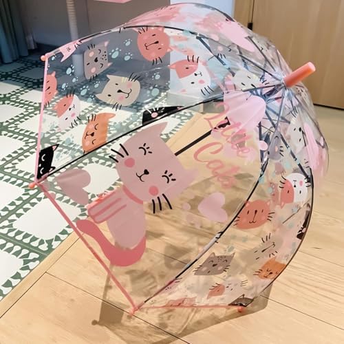 Paraguas para niños de cúpula transparente, el regalo divertido ideal 7