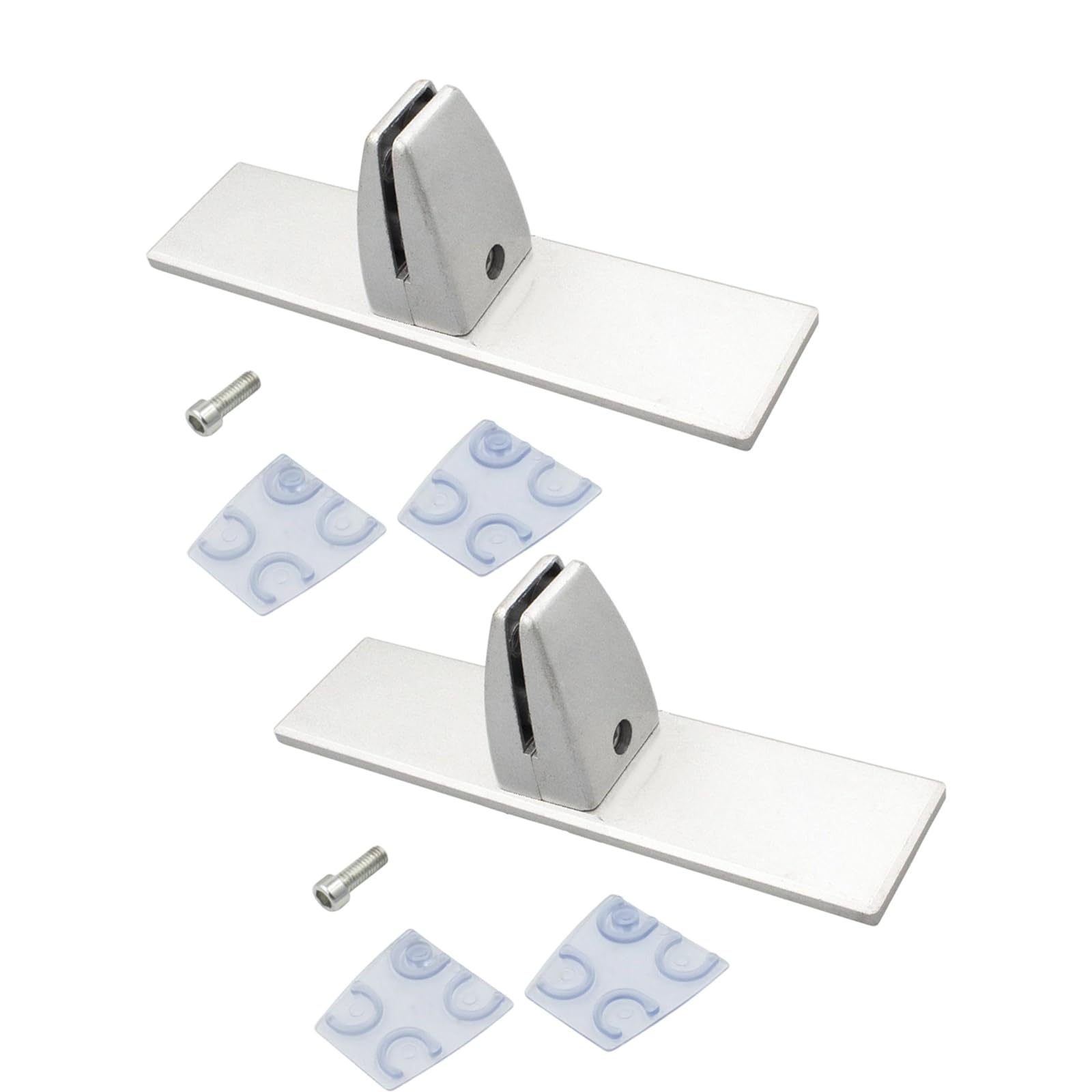 Quick Install Fireplaces Brackets with Adjustable Clips Vertical Screen Partition Clamp Screens, Doors, and Panel and Panels