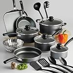 Tramontina PrimaWare 18-Piece Nonstick Cookware Set - Gray by Tramontina USA, Inc.