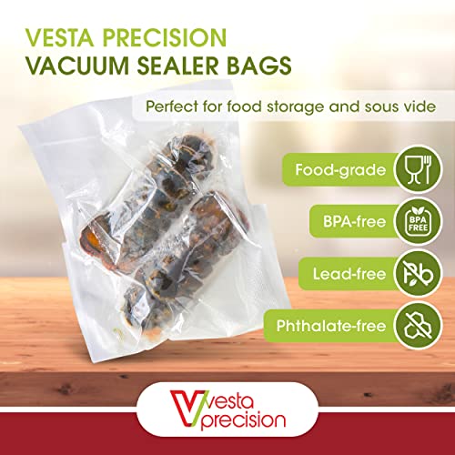 Sacs sous vide transparents 28 x 40 cm Vesta Precision
