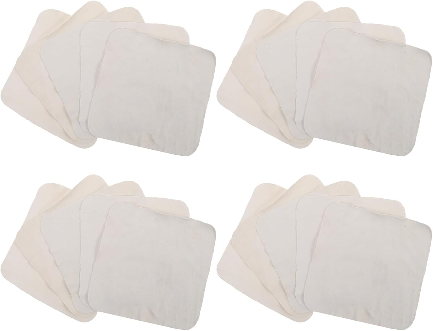 20pcs Small Suede Chamois Towels Car Drying Cloths Ultra Absorbent Auto Cleaning Wipes for Interior and Exterior Detailing