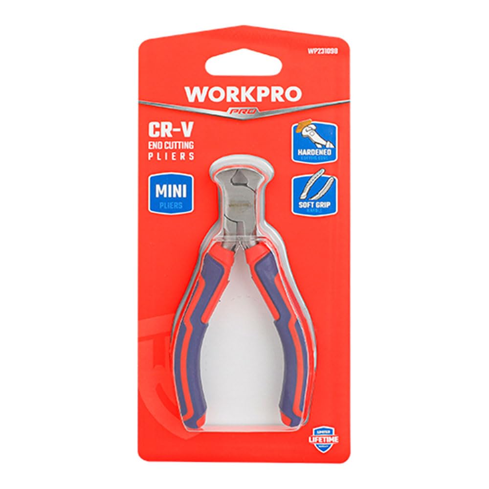 WorkPro WP231098 100 mm CR-V Elektronikçi Profesyonel Mini Tepe Keski