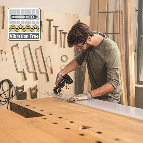 Bosch Home and Garden NanoBlade Cordless Saw AdvancedCut 18 (1x battery, NanoBlade technology, 18 volt system, in carrying case)