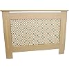 Cache-radiateur Blanc 112x19x81,5 cm MDF