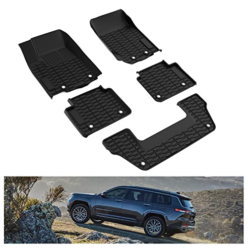 Image of Kiwi Master Floor Mats for 2021-2026 Jeep Grand Cherokee L
