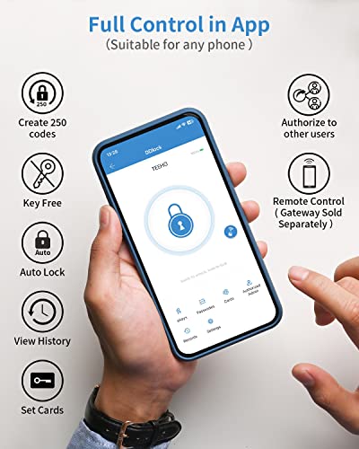 TEEHO-Smart-Lock-with-Bluetooth | A2Z Store NZ
