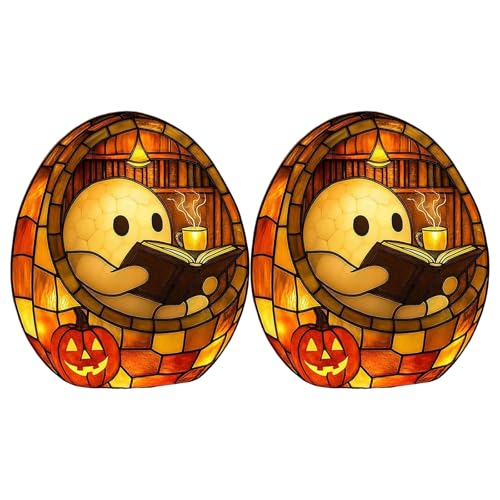 Lampe de lecture LED rétro et veilleuse portable pour Halloween