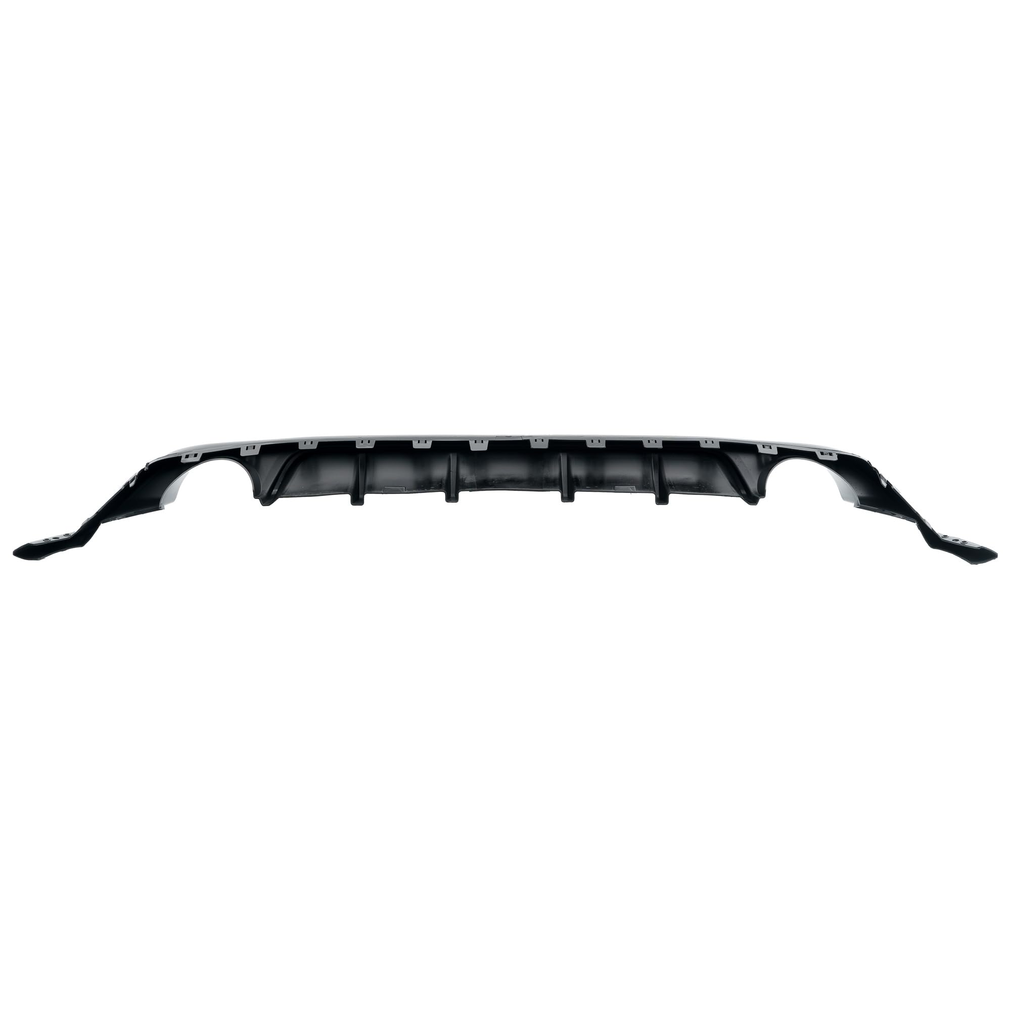 JOM 5G2805901 Heckdiffusor Heckansatz schwarz glänzend passend für Golf 7 Facelift, Bj.: 2017-2019 Sport Look
