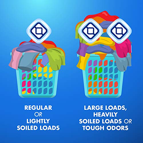 Arm & Hammer Plus Oxiclean With Odor Blasters Laundry Detergent 5-In-1 Power Paks, 40Ct (Packaging May Vary) #TOP6