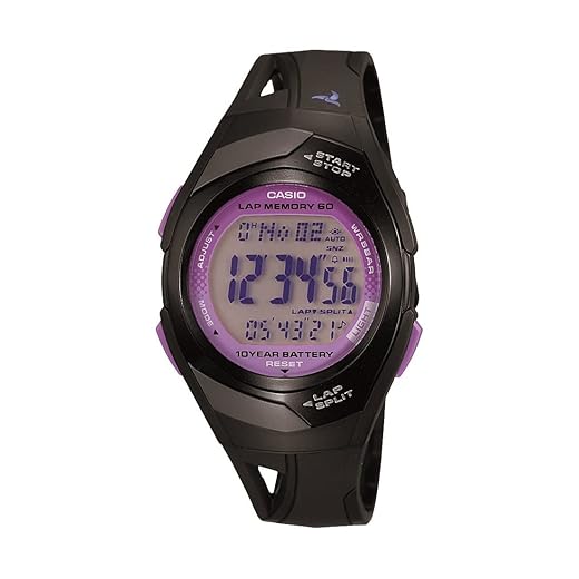 Casio Sports Watch - Black & Pink