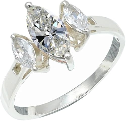 SILVERNROCK Moissanite Gemstone Silver plated Meditation Ring Men & Women All Si