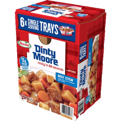 Image of Dinty Moore Beef Stew Less Sodium Microwave Tray 9oz, 6 Pack