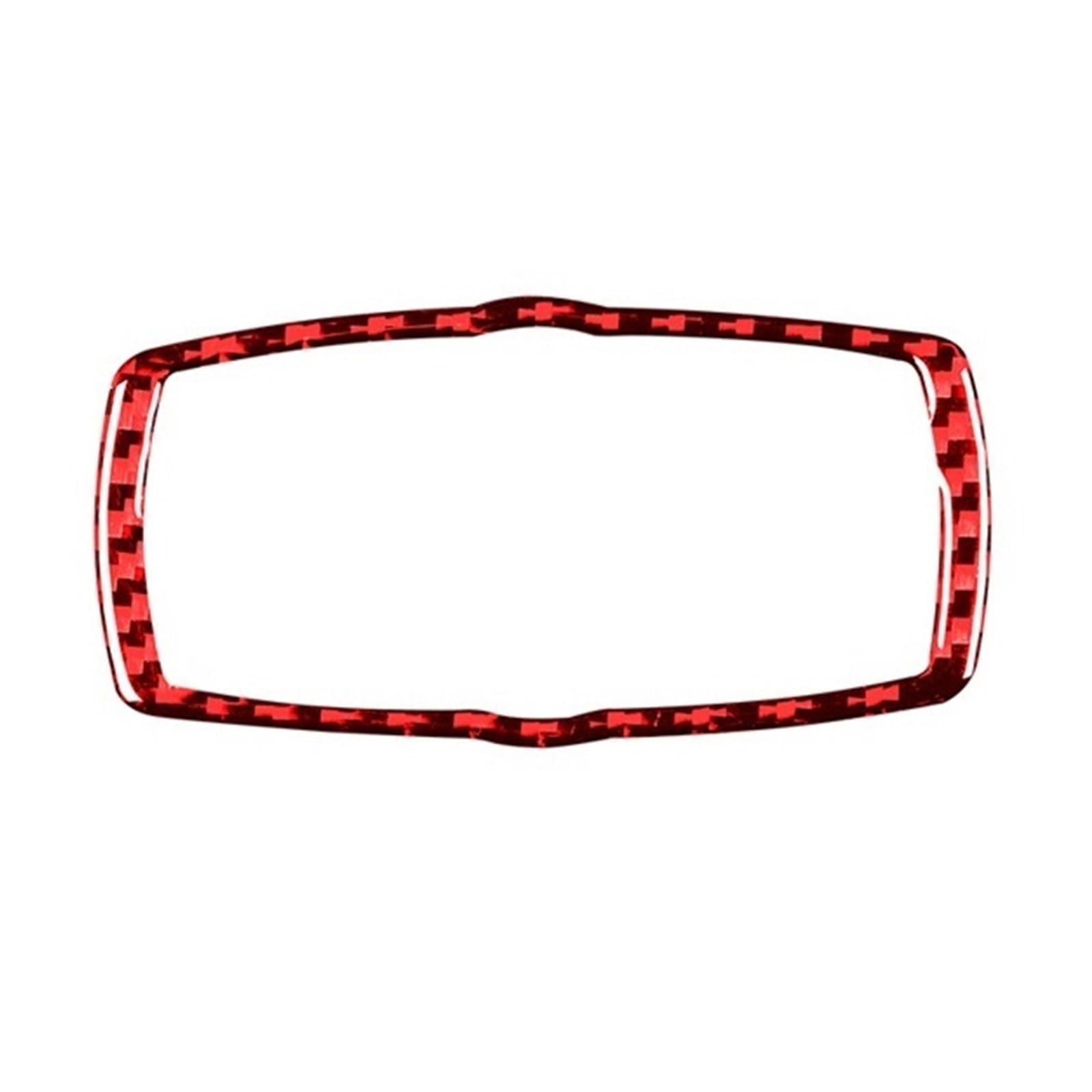 THXZINGLWG Compatible for BMW 5 Series E60 2008-2010 Car Interior Accessories Carbon Fiber Interior Car Headlight Switch Trim Frame Cover Stickers(TYPE1)