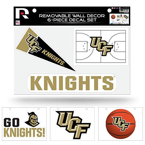 Rico Industries NCAA Central Florida Knights Removable Wall Decor Set