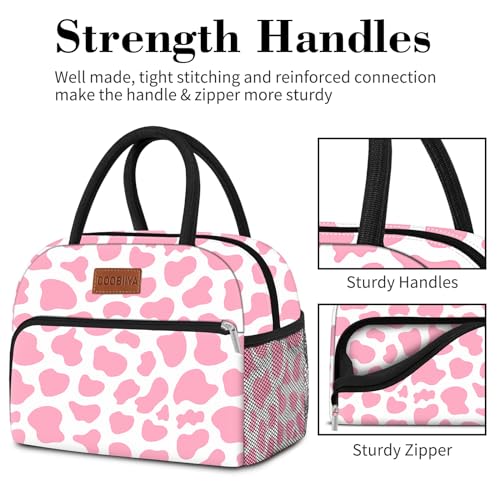 image for Coobiiya Lunch Bag Women, Lunch Box for Women Adult Men, Small Leak-pr