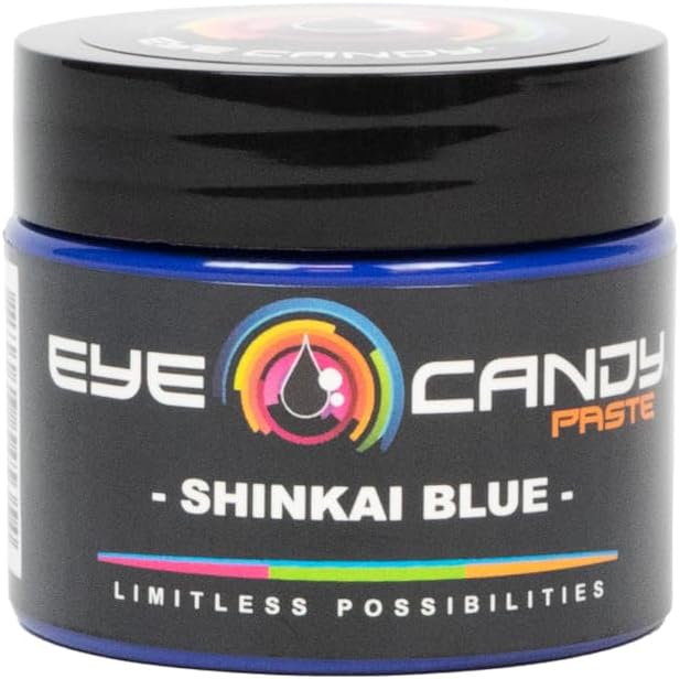Eye Candy Resin Pigment Paste – Highly Pigmented Epoxy Color, 2 oz, Solid Non-Metallic, Mixable for Custom Shades (Shinkai Blue) - Image 7
