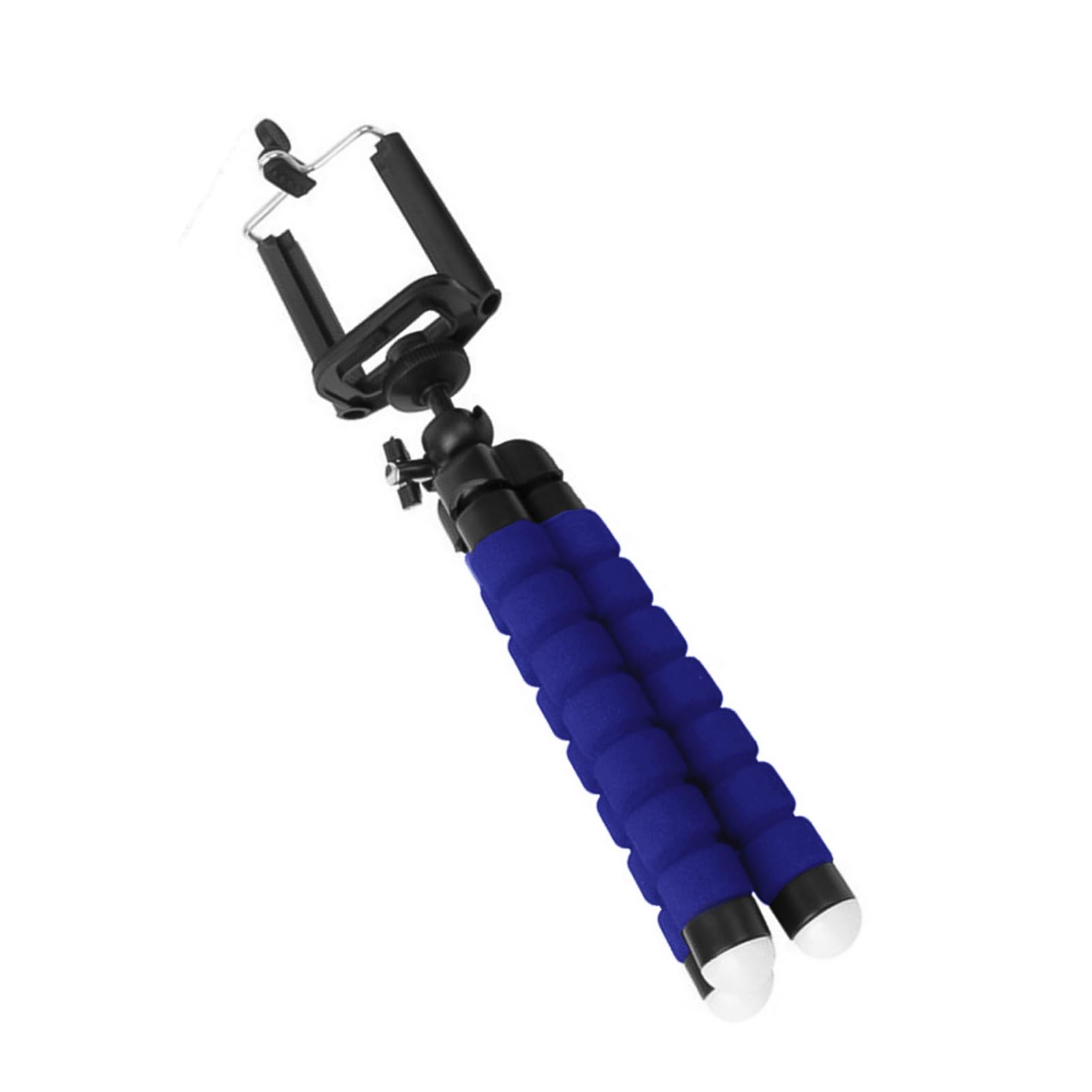 Adjustable Octopus Tripod Stand with Phone Holder, Compact Lightweight Mini Tripod, for Live Streaming, Selfie, Octopus Bracket, Octopus Stand, Octopus Holder (Blue)