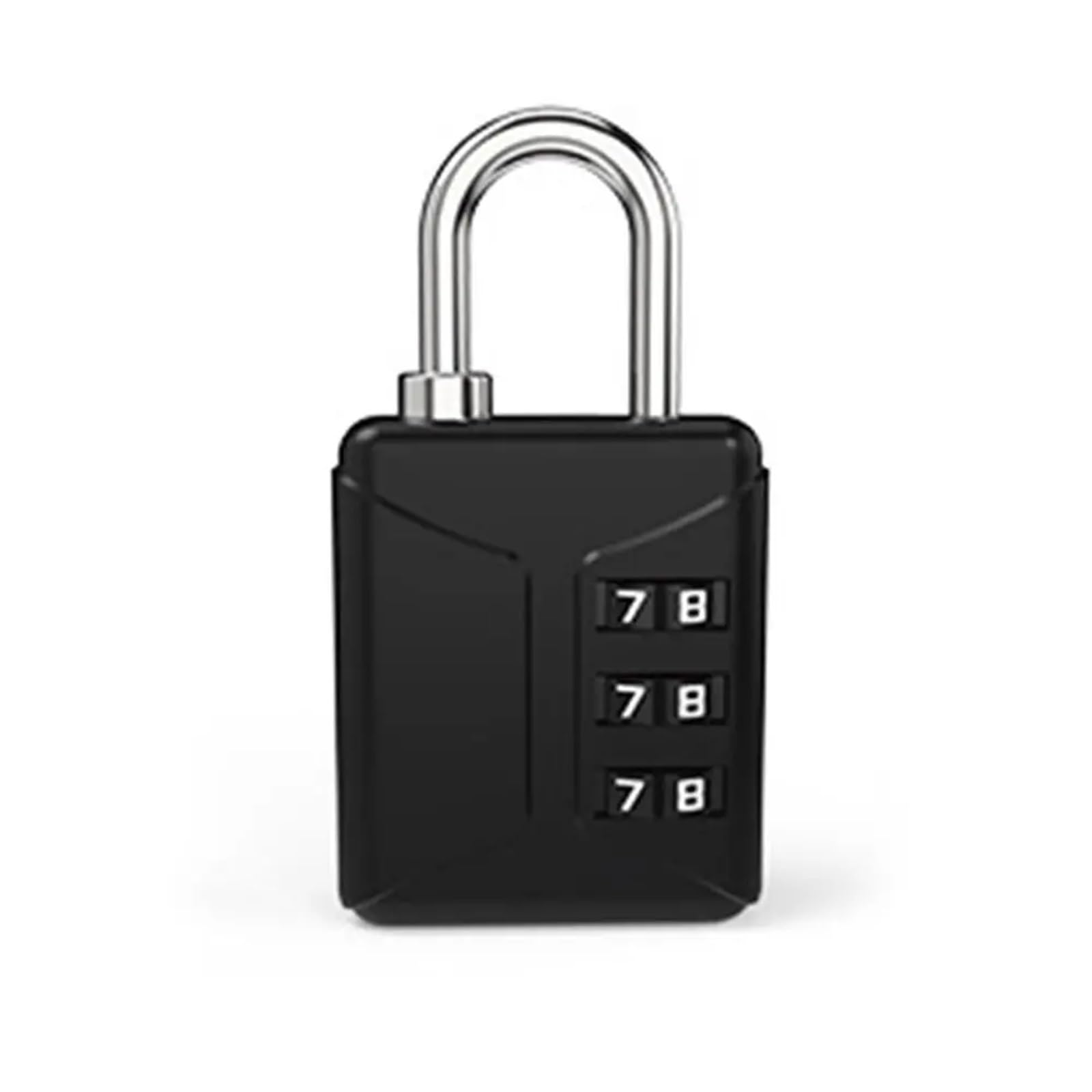 3 Digit Password Lock Mini Padlock Trolley Case Backpack Zipper 1Pcs