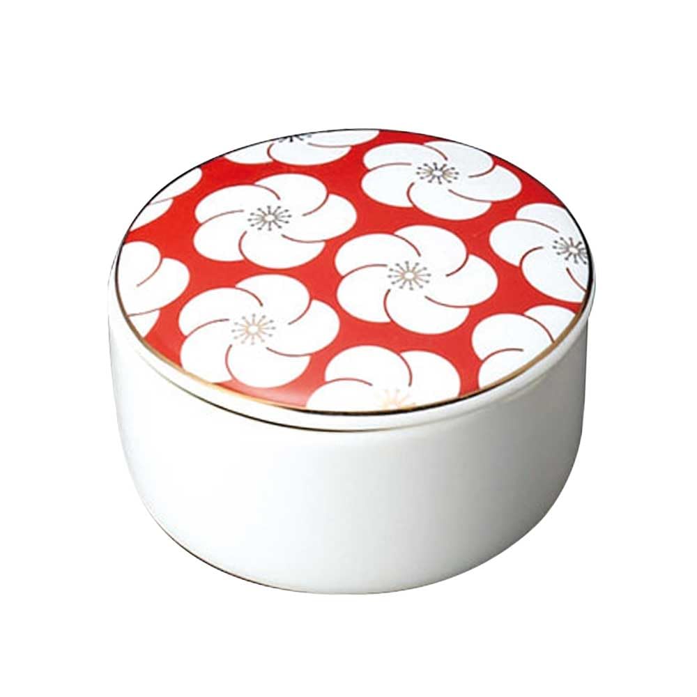 Amazon.co.jp: Yamako 27927 Round Delicacies with Lid, Plum