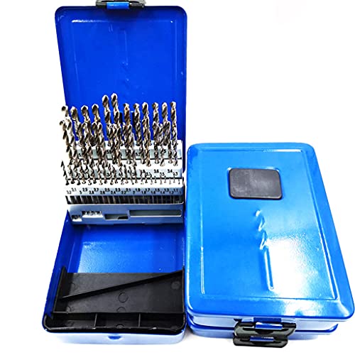 Forets en acier rapide HS-S 1-6 mm robustes pour un perçage précis de la matrice acier et du fer