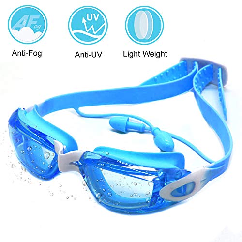 Zerhunt Swim Goggles for Kids 2020 Newest, Swimming Goggles UV 400 Protection Anti