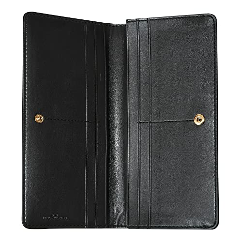 Marc Jacobs The J Link Open Face Leather Large Wallet, Black4