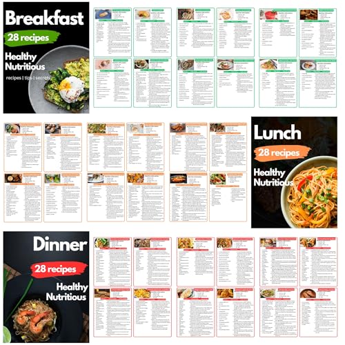 Diabetic Meal Plan 4-Week Diabetes Meal Planner with Daily Recipes, Nutritional Info, Portion Control & Food to Eat and Avoid