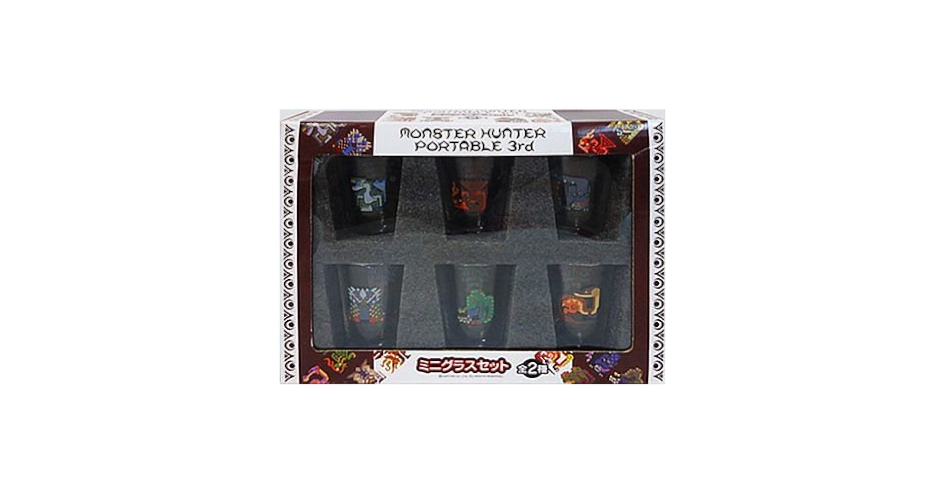 Amazon | モンスターハンターポータブル3rd ミニグラスセットB