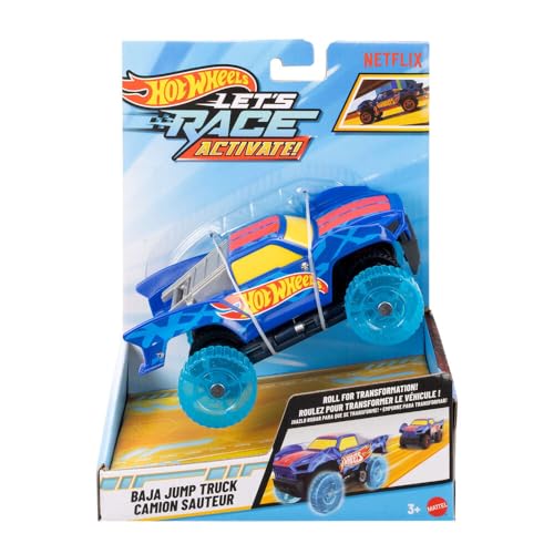 Hot Wheels Let's Race Activate Baja Jump Truck 1:32 miniatura 1