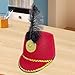 Toy Soldier Hat, 22.8 Inches Soldier Cosplay Hat, Nutcracker Costume Ha-t, Tall With Adjustable Fit, Role Play Toy For Carnival Festival Ceremonial Wear Holiday Events Autumn