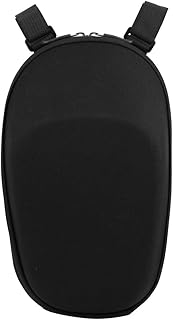 Hard Shell Electric Scooter Front Storage Bag - Waterproof EVA Handle Bag for Safety Gear and Accessories