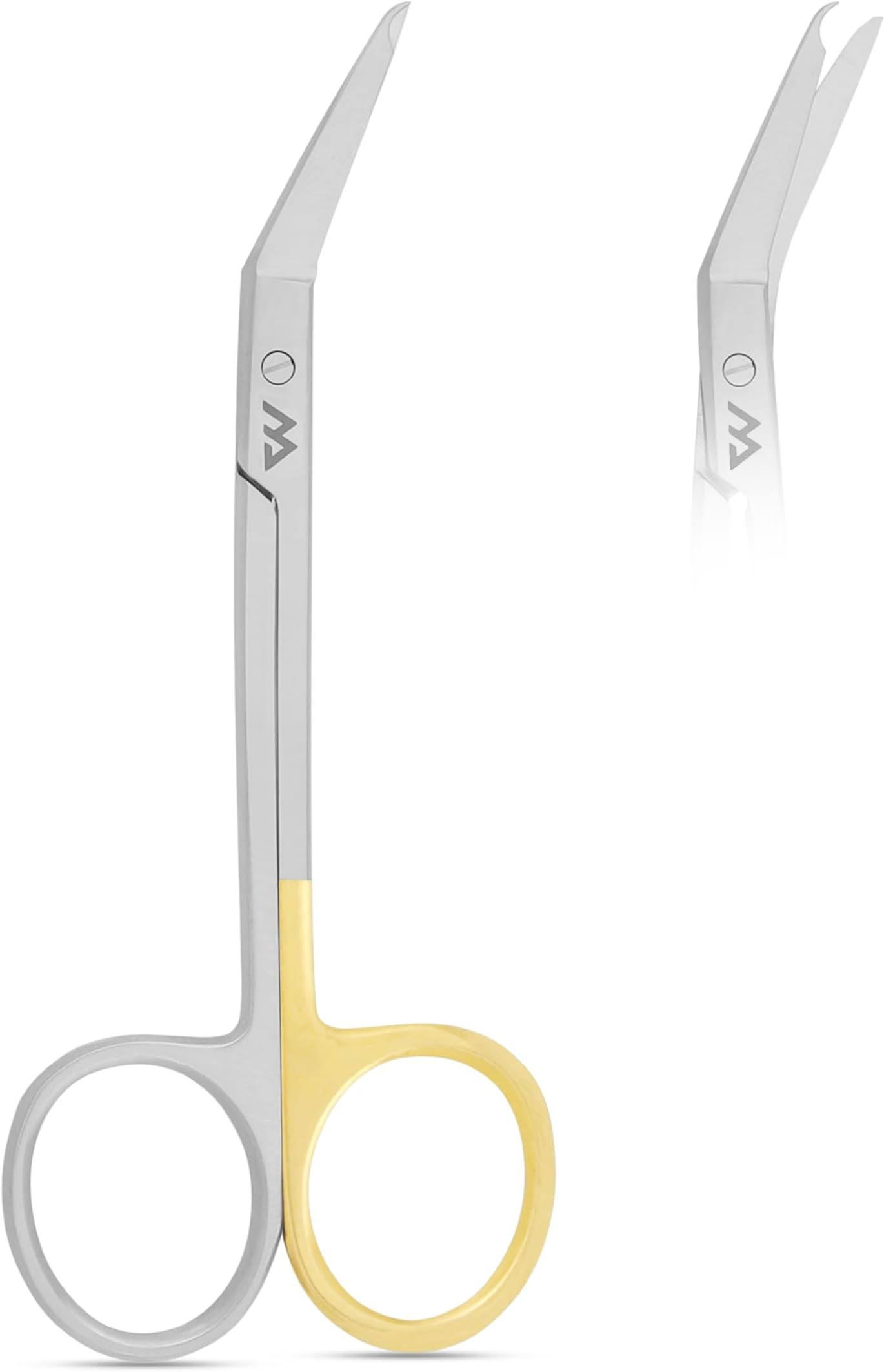 Premium Quality Suture Stitch Scissors with extra Fine Sharped Hook (Angler Stitch Scissors 11.5cm)