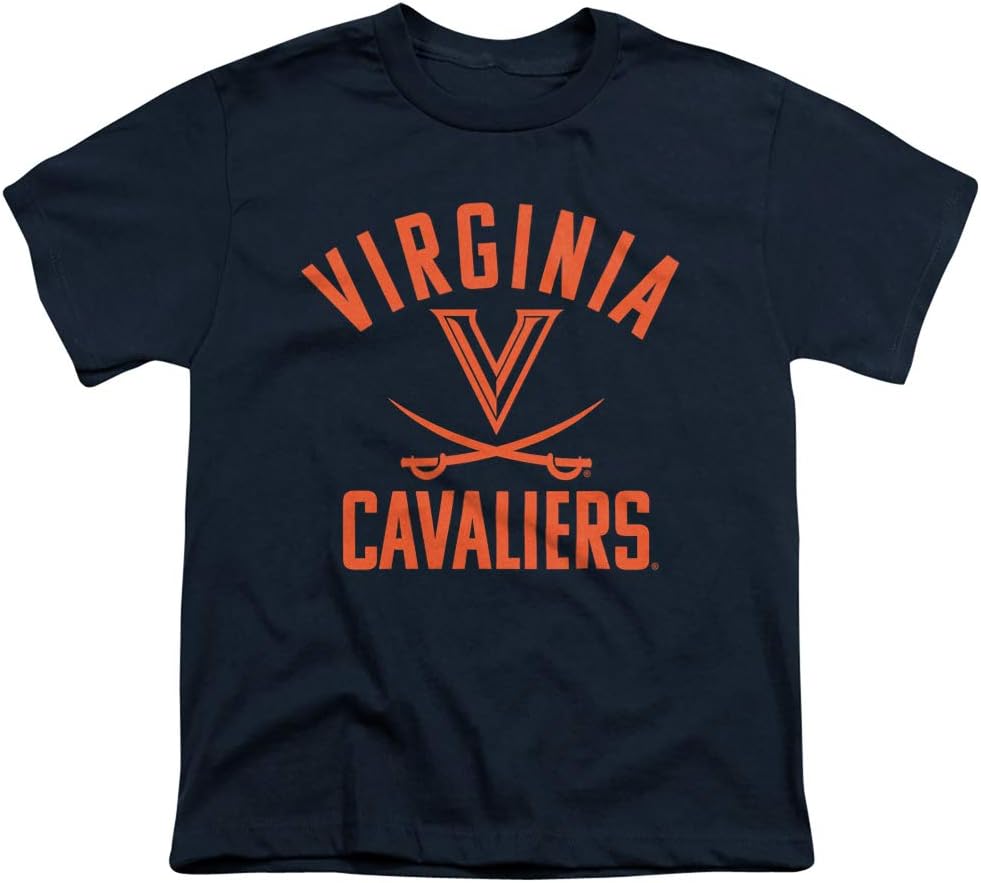 University of Virginia Official One Color Uva Cavaliers Logo Youth Kids Boy/Girls T Shirt
