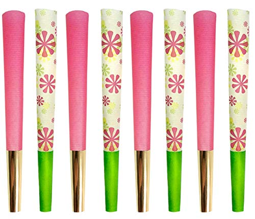 Beautiful Burns, Super Groovy and Power Pink Pre-Rolled Cones 8 Pack