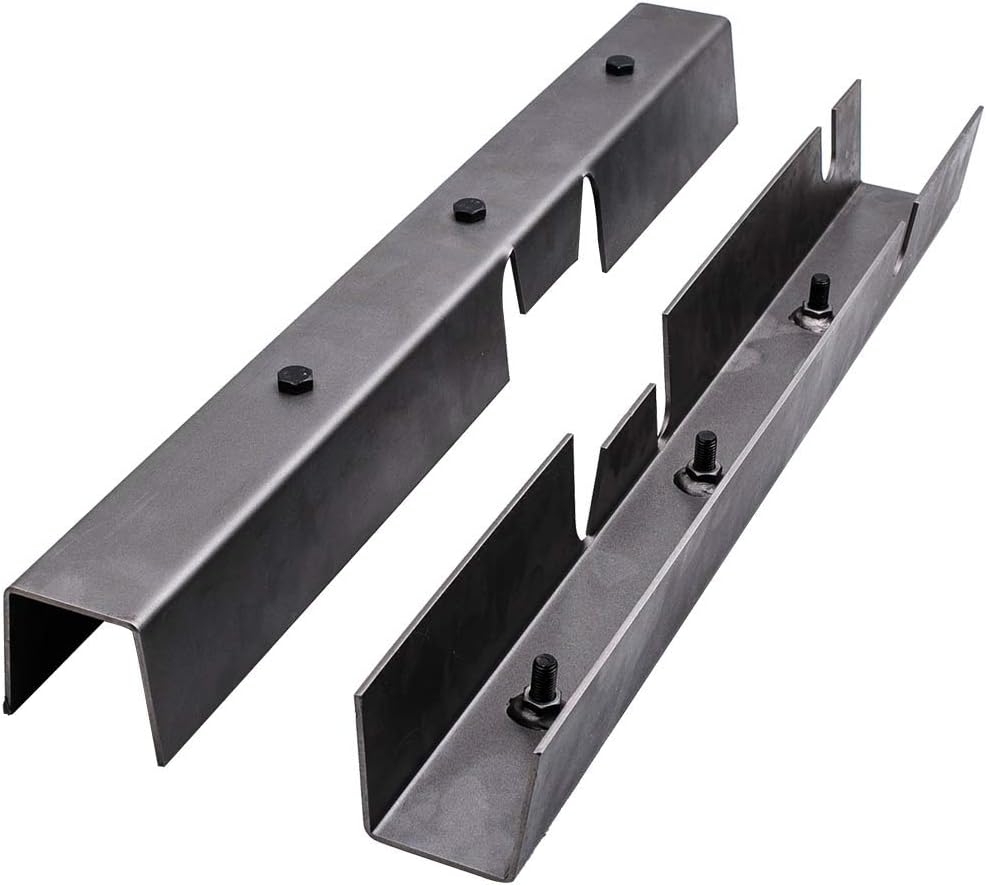 2Pcs Center Skid Plates Rust Repair Frame RH LH for Jeep Wrangler YJ 1987 1988 1989-1995