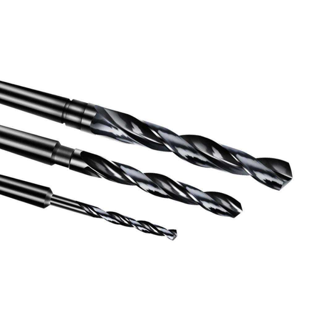 1pcs High Speed ​​Steel Morse Cone Shaft Twist Drill 6-60mm For Iron/Steel/Copper Metal Drilling Hole-47mm.