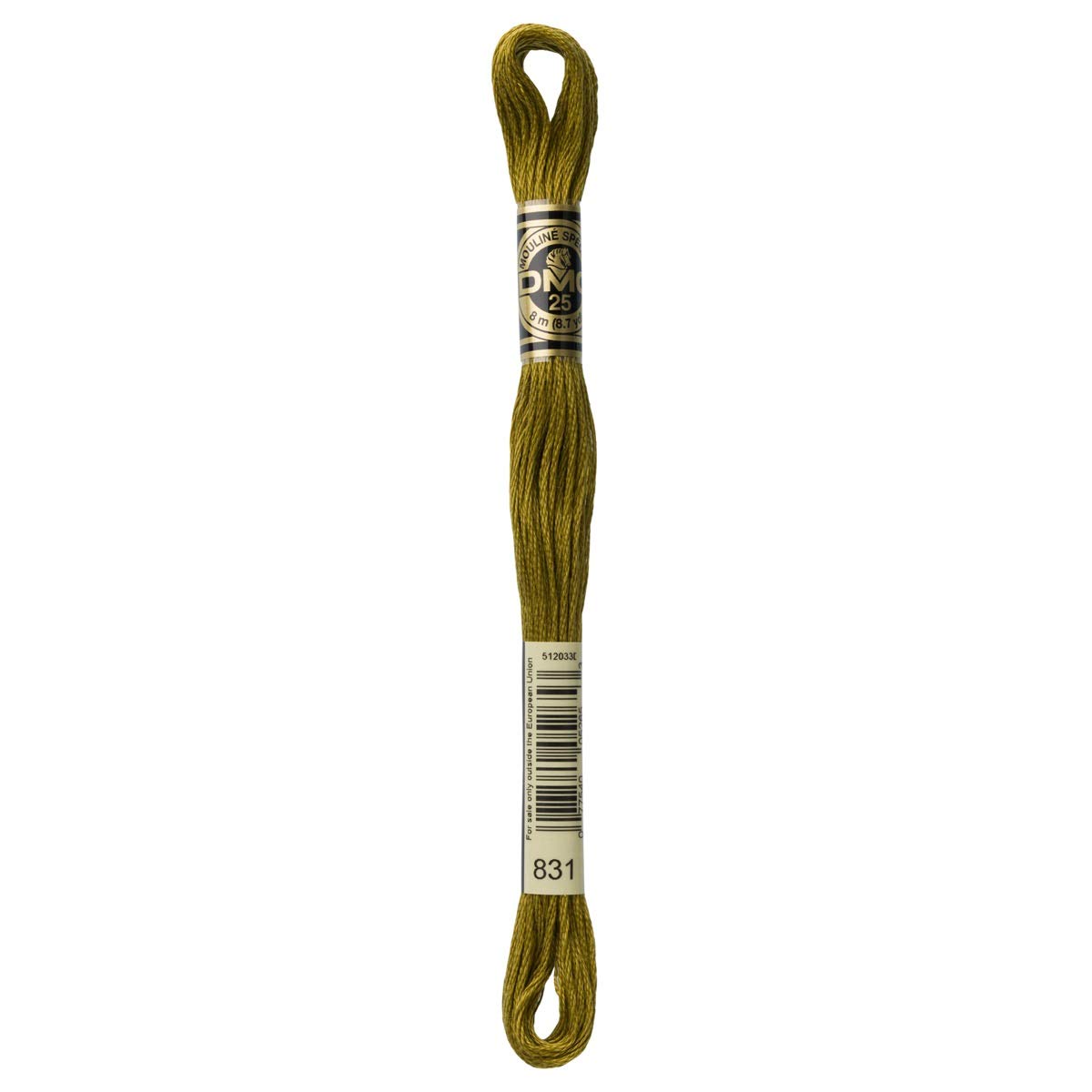 DMC Embroidery Floss Mouline Stranded Cotton Thread for Hand Embroidery and Sewing - Colour No: 831-12 x 8m Skeins โ image 1