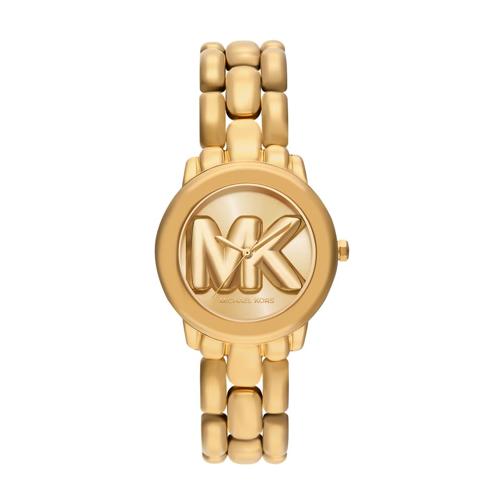 Michael Kors Phoebe Damen 36 mm Goldton Edelstahl Uhr, MK4923