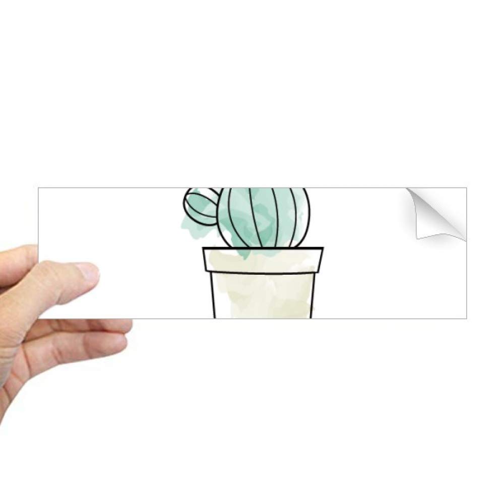 Sticker rectangulaire pour fenêtre cactus pour masquer un vis-à-vis gênant
