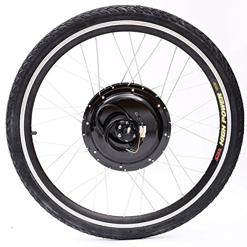 Aosom 26" Rear Wheel 48V 1000W Electric Battery Powered Bicycle Motor