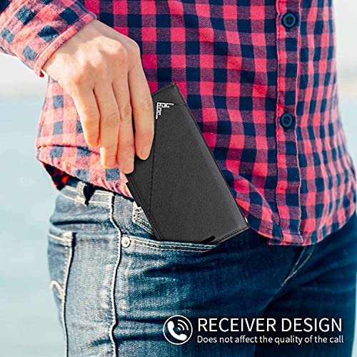 MOONCASE Capa Carteira para Samsung Galaxy S20 FE, Couro PU Fechamento Magnético À Prova de Choque c