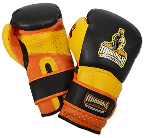 Ring to Cage Molded-Foam and Gel-Lined Training Boxing Gloves (16oz)